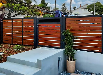 Privacy Slats Fence